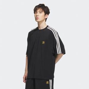 [매장정품] 아디다스 ADIDAS 반팔 테리 티 - 팬텀블랙/GOL
