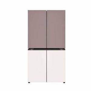 [LG] LG전자 4도어 870L 메탈 핑크+베이지 (T875MKE012) 멀티냉각방식 (O)