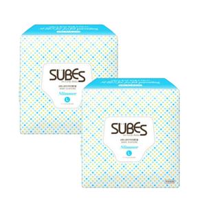 슈베스 유아기저귀 슬리머 밴드기저귀 대형 24p X 2팩