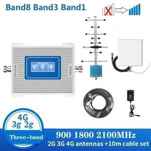 셀룰러 신호 증폭기 GSM DCS WCDMA 모바일 부스터 900 1800 LTE 리피터 2G 3G 4G