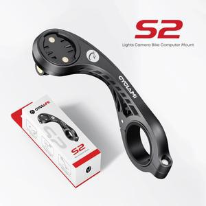 CYCLAMI S2 자전거 컴퓨터 마운트 MTB 도로 xoss g IGPSPORT BSC100S 카메라 gopro 브래킷 지원 자전거 용