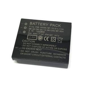 호환 LX2 배터리 FX8 충전기, NP-70 FX50, BP-DC4 FX10 D-Li106 DB-60 DB-65 BH125C 파나소닉 CGA-S005E FX3 LX3 DMC FX9 FX12 LX1