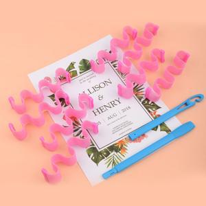 고데기없이 롤 웨이브 42cm 물결펌 히피펌 12pcs
