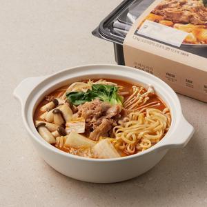 얼큰 소고기 샤브샤브&칼국수 1100g
