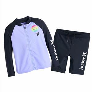 헐리컬러블럭래쉬가드 (주니어)