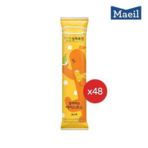 [매일유업]상하목장 얼려먹는 아이스주스 귤배 85ml 48팩