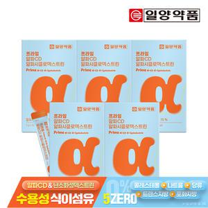 일양약품 프라임 알파CD 알파시클로덱스트린 30포 5박스(5개월분) / 순도100% 난소화성말토덱스트린