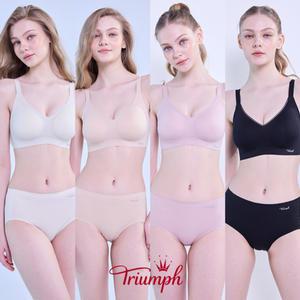(수정샵) 트라이엄프 젤리 서포터 브라팬티 4+세컨팬티 4종