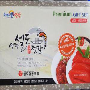 고급젓갈선물세트 4종(갈치속젓, 꼴뚜기젓, 낙지젓, 창난젓)1형