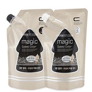 쉬에뜨 매직스피드 3분 오징어 먹물 컬러 500ml