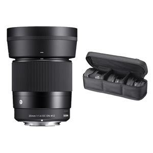 (컴온탑) 시그마 C 30mm F1.4 DC DN (소니E) +포토리뷰 시그마 한정판 단렌즈 케이스