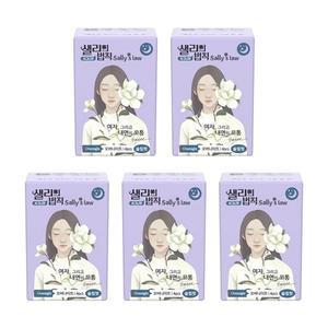 샐리의 법칙 생리대 시그니처 오버나이트 4P 5팩
