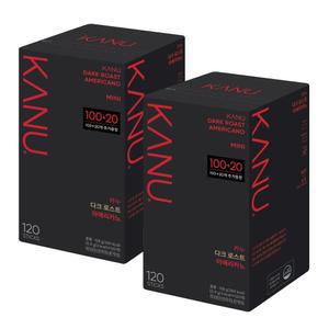 맥심 다크미니 100T+20 x2개입 총240T