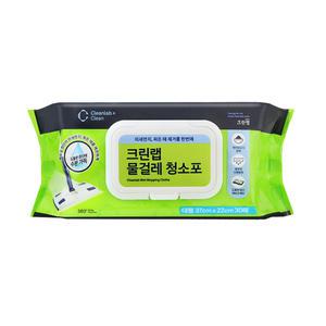 크린랩  대형 물걸레 청소포 리필 30매