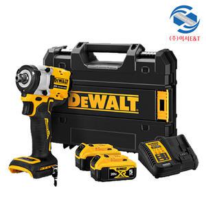 DEWALT 디월트정품 DCF922P2 20V MAX 엔빌 12.7mm 임팩트 렌치 5.0Ah 세트