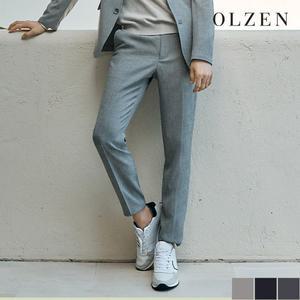 [하프클럽/올젠]마이크로 잔조직 스트레치 팬츠 (ZOA1PP1303)
