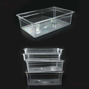 높이 15cm FULL 사이즈 PC 밧드 바트 받드 뚜껑별도 사각밧드 업소용바트 투명바트 투명밧드 플라스틱밧드