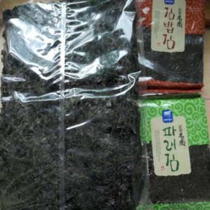 김자반 (200-300)g 건파래 볶음 무침 돌자반 파래 건자반