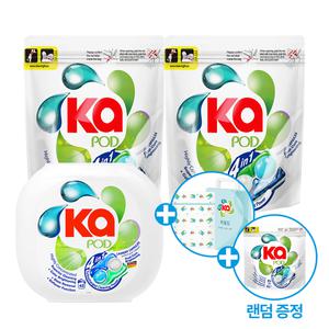 4in1 듀얼코어 캡슐세탁세제 42개입+35개입x2팩+5개입 랜덤)+세탁망+쇼핑백