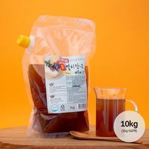 [기타]멸치장국 베이스 10kg (1kg x 10) 국내산 멸치육수 10배 농축액