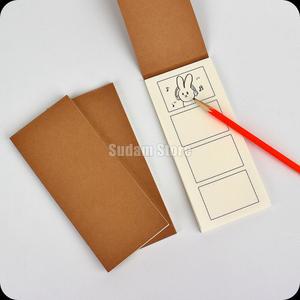 휴대용 콘티노트 콘티북 미니노트 스크랩 그림일기장 만화그리기 드로잉북 스프링노트 떡메모지