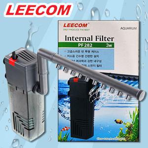 다팜아쿠아 리컴 PF-282 3W 반투명 저소음 레인바 에어벤츄리 포함 20cm 30cm 수조 측면 여과기