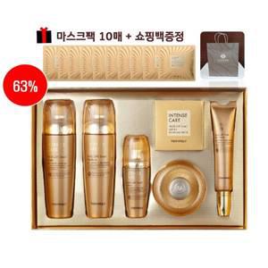 [롯데백화점]토니모리 [선물포장] 골드24K스네일 5종 (마스크팩10매 증정) _윤기탄력 풀세트