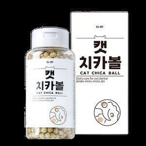 닥터바이 캣치카볼 고양이 구강 간식 치태 관리