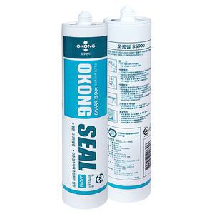 오공씰 SS900 무초산 실리콘 실란트 투명 270ml