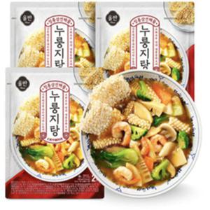 올반 정통 삼선 해물 누룽지탕 500gX3팩