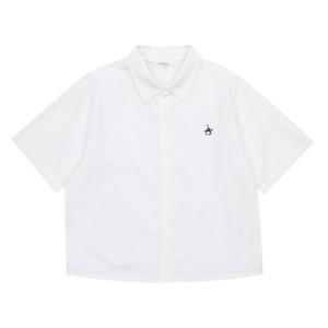 [에꼴리에] 여자 여름이월 4.5부 심볼자수셔츠(24B5351)
