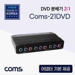[XBI5H31M]컴포넌트 분배기 2대1 DVD 분배기 Coms