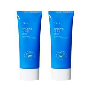 식물나라 워터프루프 선크림 100ml 2개