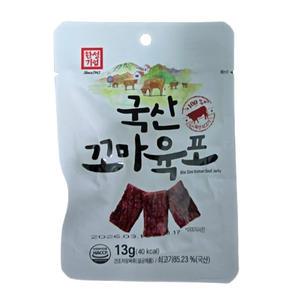 한성 국산 꼬마 육포 13g 간식 50개