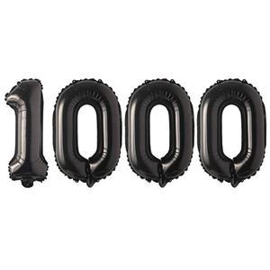 초대형90cm 은박숫자풍선 (숫자1000)