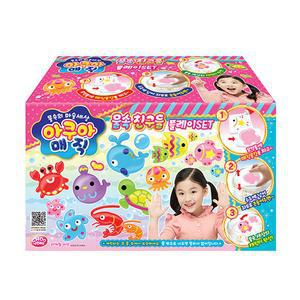 아쿠아매직 물속 친구들 SET 매직 물감 놀이 만들기 세트 물고기 해양생물 바다친구 어린이선물