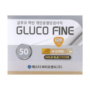 에스디바이오센서 글루코파인 혈당시험지 혈당측정검사지 1박스 50매 - 26년 10월