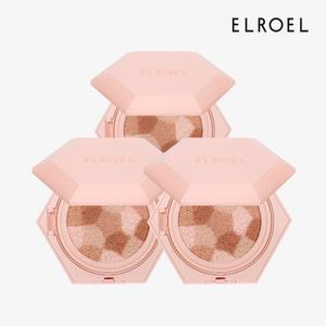 엘로엘 블렌딩 콤팩트 쿠션(빅) 1+1+1