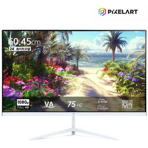픽셀아트 PIXELART PA2430W 화이트 아이케어 프리싱크 75 일반 모니터