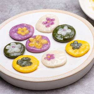 싸리재 화전 반죽 100g 4봉 호떡 경단 와플 떡만들기