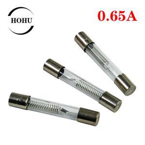 5KV 마이크로파 오븐 퓨즈 유리 튜브 퓨즈 고압 퓨즈 6x40mm 0.65A 5 개