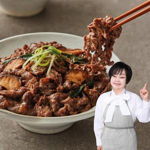 빅마마 이혜정 아주 맛있는 한우불고기 200g*8팩 + 비법육수 250g*2팩