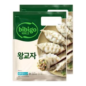 비비고 왕교자만두 420g 2봉