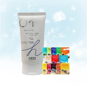 [아모스] 프로스타일 내추럴 왁스 110ml +랜덤팩1