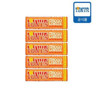 토니스 초코론니 공식몰 카라멜씨솔트 밀크 초콜릿 47g 5개