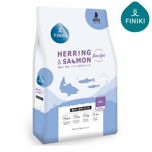 피니키 청어&연어 레시피 1.6kg 강아지사료 (유통기한 25년 9월 7일까지) 관절 면역 피모건강