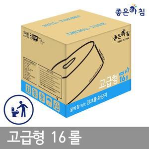[기타]물에잘녹는 2겹 엠보 절약형 90M 점보롤 화장지 16롤/휴지/ 대용량/업소용