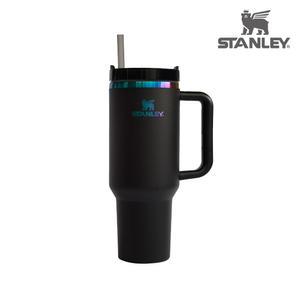 스탠리 켄처 H2.0 플로우스테이트 텀블러 40oz 블랙크로마
