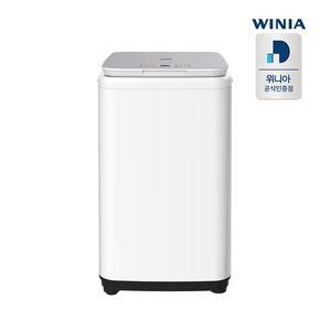 [위니아]3kg 미니 세탁기 소형 아기옷 삶음 화이트실버 EWF03WGS(A)