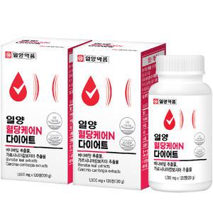 일양약품 혈당케어 N 다이어트 레몬밤 바나바잎 가르시니아 추출물 120정